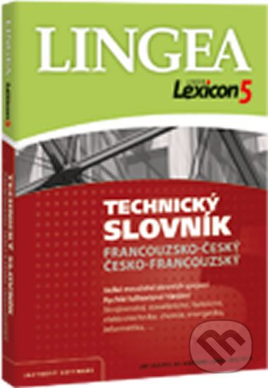 Kniha: Lexicon 5 Francouzský technický slovník - CD ROM (Lingea). Lingea, 2015 Kniha: Lexicon 5 Francouzský technický slovník - CD ROM (Lingea). Lingea, 2015