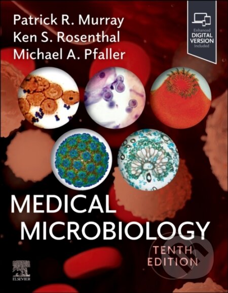 Kniha: Medical Microbiology (Ken S. Rosenthal, Michael A. Pfaller a Patrick R. Murray). Churchill Livingstone, 2025 Kniha: Medical Microbiology (Ken S. Rosenthal, Michael A. Pfaller a Patrick R. Murray). Churchill Livingstone, 2025