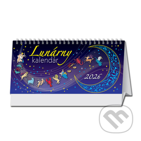 Stolový Lunárny kalendár 2026 (Spektrum grafik). Spektrum grafik, 2025 Stolový Lunárny kalendár 2026 (Spektrum grafik). Spektrum grafik, 2025