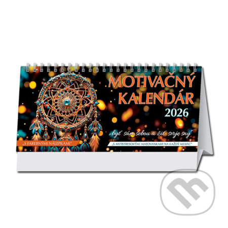 Stolový Motivačný kalendár 2026 (Spektrum grafik). Spektrum grafik, 2025 Stolový Motivačný kalendár 2026 (Spektrum grafik). Spektrum grafik, 2025