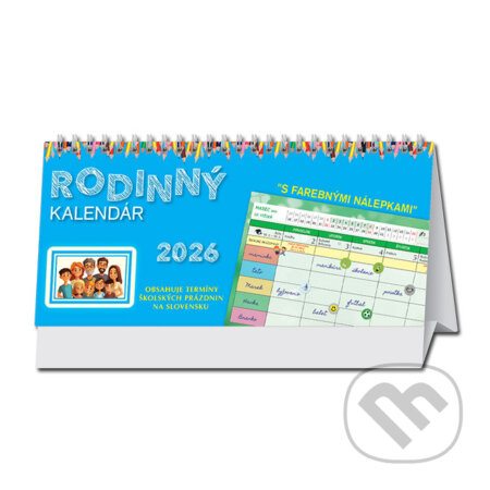 Stolový Rodinný kalendár 2026 (Spektrum grafik). Spektrum grafik, 2025 Stolový Rodinný kalendár 2026 (Spektrum grafik). Spektrum grafik, 2025