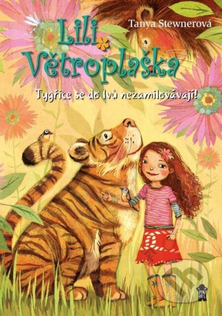 Kniha: Lili Větroplaška 2: Tygřice se do lvů nezamilovávají! (Tanya Stewner). Pikola, 2025 Kniha: Lili Větroplaška 2: Tygřice se do lvů nezamilovávají! (Tanya Stewner). Pikola, 2025