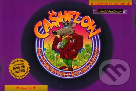 Spoločenská hra: Cashflow (T. Robert Kiyosaki). Universum, 2025 Spoločenská hra: Cashflow (T. Robert Kiyosaki). Universum, 2025