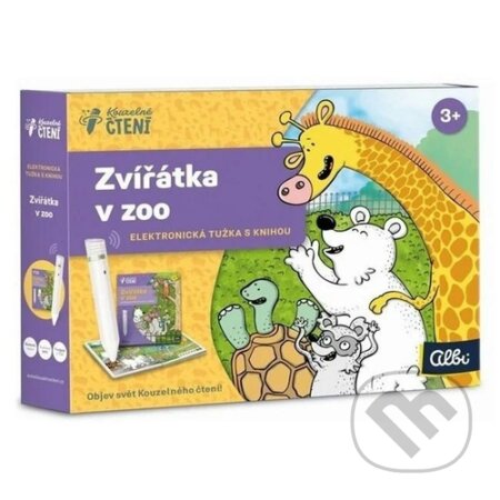 Kniha: Elektronická Albi tužka 2.0. s knihou Zvířátka v zoo (Albi). Albi, 2024 Kniha: Elektronická Albi tužka 2.0. s knihou Zvířátka v zoo (Albi). Albi, 2024