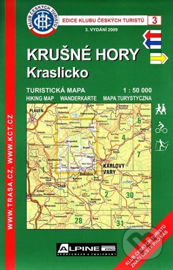 Kniha: Kčt 3 Krušné hory -Kraslicko (Klub českých turistů). Klub českých turistů Kniha: Kčt 3 Krušné hory -Kraslicko (Klub českých turistů). Klub českých turistů