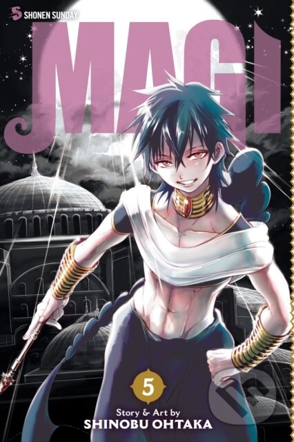 Kniha: Magi: The Labyrinth of Magic, Vol. 5 (Shinobu Ohtaka). Viz Media, 2014 Kniha: Magi: The Labyrinth of Magic, Vol. 5 (Shinobu Ohtaka). Viz Media, 2014