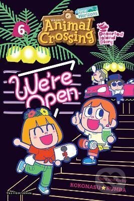 Kniha: Animal Crossing: New Horizons, Vol. 6: Deserted Island Diary (Kokonasu Rumba). Viz Media, 2024 Kniha: Animal Crossing: New Horizons, Vol. 6: Deserted Island Diary (Kokonasu Rumba). Viz Media, 2024