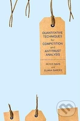 Kniha: Quantitative Techniques for Competition and Antitrust Analysis (Peter Davis). Princeton University Press, 2009 Kniha: Quantitative Techniques for Competition and Antitrust Analysis (Peter Davis). Princeton University Press, 2009