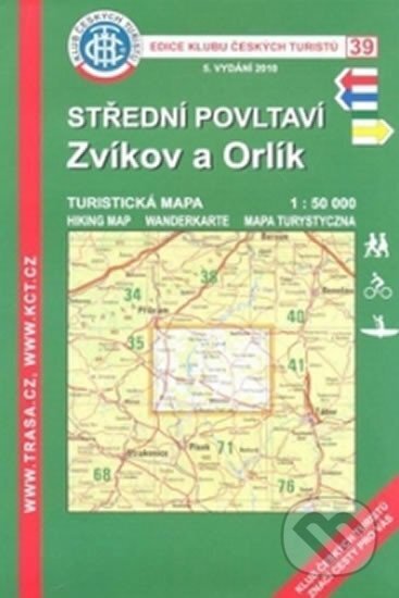 Kniha: KČT 39 - Střední Povltaví Zvíkov a Orlík (Klub českých turistů). Klub českých turistů, 2011 Kniha: KČT 39 - Střední Povltaví Zvíkov a Orlík (Klub českých turistů). Klub českých turistů, 2011