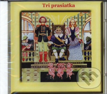 Audiokniha: Tri prasiatka - CD (Ivan Stanislav). Ista, 2006 Audiokniha: Tri prasiatka - CD (Ivan Stanislav). Ista, 2006