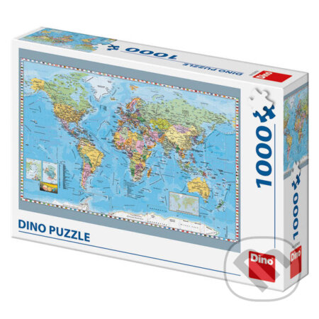 Puzzle: Politická mapa sveta (Dino). Dino, 2018 Puzzle: Politická mapa sveta (Dino). Dino, 2018