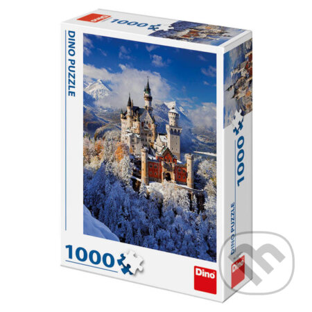 Puzzle: Zimný Neuschwanstein (Dino). Dino, 2018 Puzzle: Zimný Neuschwanstein (Dino). Dino, 2018