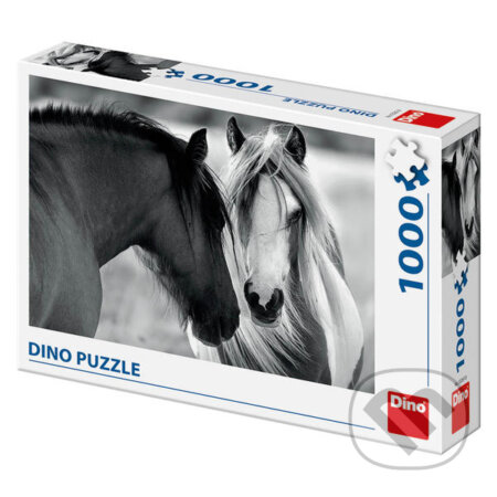 Puzzle: Černobílí koně (Dino). Dino, 2018 Puzzle: Černobílí koně (Dino). Dino, 2018