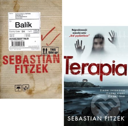 Kniha: Balík + Terapia (Kolekcia) (Sebastian Fitzek). Tatran Kniha: Balík + Terapia (Kolekcia) (Sebastian Fitzek). Tatran