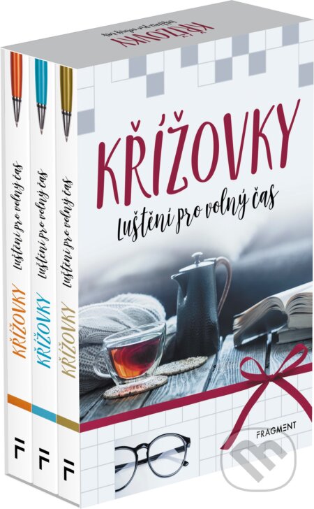 Kniha: Křížovky – luštění pro volný čas (BOX) (Nakladatelství Fragment). Nakladatelství Fragment, 2018 Kniha: Křížovky – luštění pro volný čas (BOX) (Nakladatelství Fragment). Nakladatelství Fragment, 2018