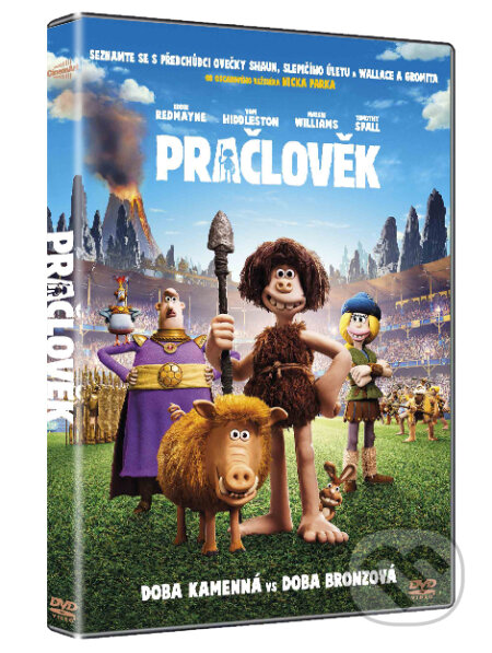 Film: Pračlověk (Early Man) (DVD). Bonton Film, 2018 Film: Pračlověk (Early Man) (DVD). Bonton Film, 2018
