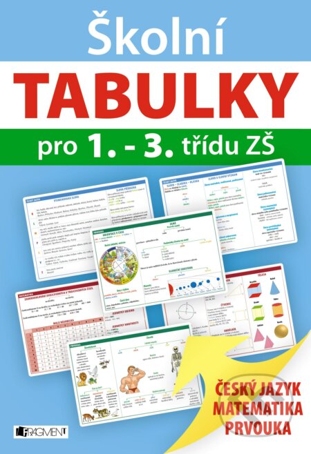 Kniha: Školní tabulky pro 1.-3. třídu ZŠ (Nakladatelství Fragment). Nakladatelství Fragment, 2018 Kniha: Školní tabulky pro 1.-3. třídu ZŠ (Nakladatelství Fragment). Nakladatelství Fragment, 2018