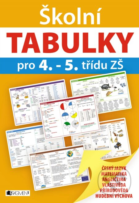 Kniha: Školní tabulky pro 4.-5. třídu ZŠ (Nakladatelství Fragment). Nakladatelství Fragment, 2018 Kniha: Školní tabulky pro 4.-5. třídu ZŠ (Nakladatelství Fragment). Nakladatelství Fragment, 2018