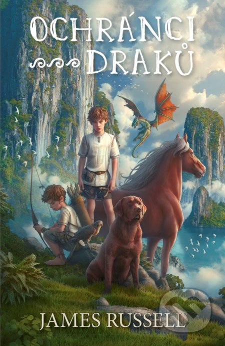 Kniha: Ochránci draků (James Russel). CPRESS, 2018 Kniha: Ochránci draků (James Russel). CPRESS, 2018