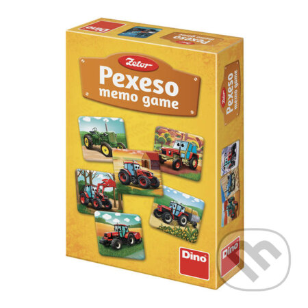 Spoločenská hra: Pexeso: Zetor (Dino). Dino, 2018 Spoločenská hra: Pexeso: Zetor (Dino). Dino, 2018