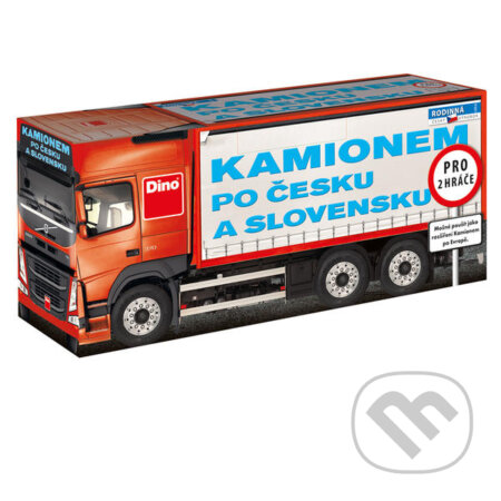 Spoločenská hra: Kamionem po Česku a Slovensku (Dino). Dino, 2018 Spoločenská hra: Kamionem po Česku a Slovensku (Dino). Dino, 2018