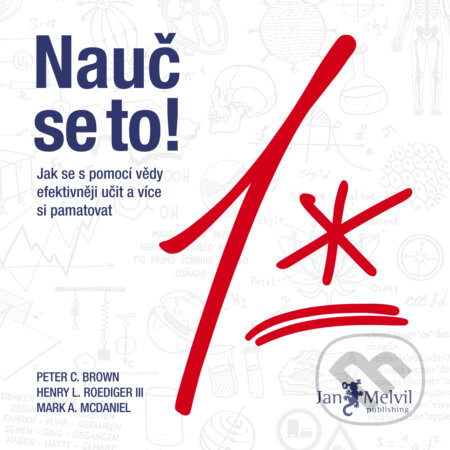 Audiokniha: Nauč se to! (Henry L. Roediger III, Mark A. McDaniel a Peter C. Brown). Jan Melvil publishing, 2018 Audiokniha: Nauč se to! (Henry L. Roediger III, Mark A. McDaniel a Peter C. Brown). Jan Melvil publishing, 2018
