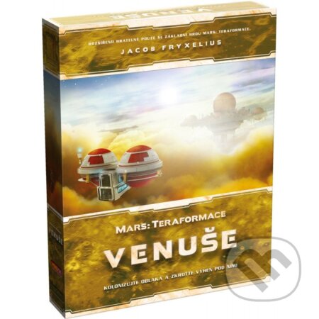Společenská hra: Mars: Teraformace - Venuše (Jacob Fryxelius). Mindok, 2017 Společenská hra: Mars: Teraformace - Venuše (Jacob Fryxelius). Mindok, 2017