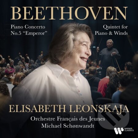 Hudební CD: Elizabeth Leonskaja: Beethoven: Piano Concerto No. 5 “emperor” & Piano Quintet Op. 16 Beethoven, (Warner Music). Warner Music, 2025 Hudební CD: Elizabeth Leonskaja: Beethoven: Piano Concerto No. 5 “emperor” & Piano Quintet Op. 16 Beethoven, (Warner Music). Warner Music, 2025