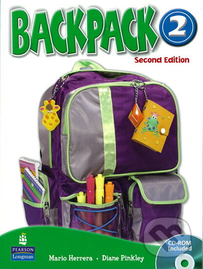 Kniha: Backpack 2 DVD (Diane Pinkley Mario a Herrera). Pearson, 2009 Kniha: Backpack 2 DVD (Diane Pinkley Mario a Herrera). Pearson, 2009