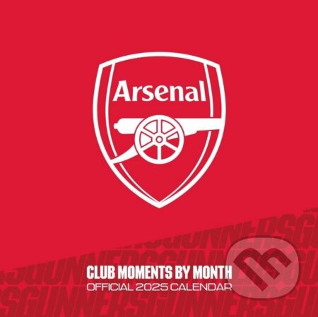Kniha: Oficiální nástěnný kalendář 2025 FC Arsenal: Legendy (30,5 x 30,5|61 cm) (Arsenal Pulp Press). Arsenal Pulp Press, 2024 Kniha: Oficiální nástěnný kalendář 2025 FC Arsenal: Legendy (30,5 x 30,5|61 cm) (Arsenal Pulp Press). Arsenal Pulp Press, 2024