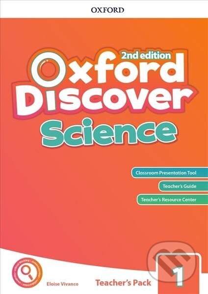 Kniha: Oxford Discover Science 1 Teacher´s Pack with Classroom Presentation Tool, 2nd (Eloise Vivanco). Oxford University Press, 2019 Kniha: Oxford Discover Science 1 Teacher´s Pack with Classroom Presentation Tool, 2nd (Eloise Vivanco). Oxford University Press, 2019