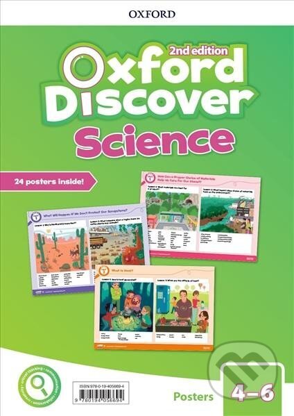 Kniha: Oxford Discover Science 4-6 Posters, 2nd (Brad Bawtinheimer a Philip Haines). Oxford University Press, 2019 Kniha: Oxford Discover Science 4-6 Posters, 2nd (Brad Bawtinheimer a Philip Haines). Oxford University Press, 2019