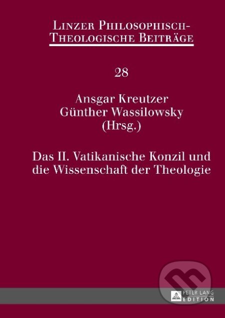 Kniha: Das II. Vatikanische Konzil und die Wissenschaft der Theologie (Günther Wassilowsky). Peter Lang, 2014 Kniha: Das II. Vatikanische Konzil und die Wissenschaft der Theologie (Günther Wassilowsky). Peter Lang, 2014