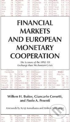 Kniha: Financial Markets and European Monetary Cooperation (Giancarlo Corsetti). Cambridge University Press, 2012 Kniha: Financial Markets and European Monetary Cooperation (Giancarlo Corsetti). Cambridge University Press, 2012