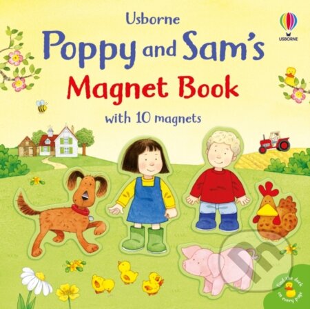 Kniha: Poppy and Sam Magnet Book (Sam Taplin). Usborne, 2025 Kniha: Poppy and Sam Magnet Book (Sam Taplin). Usborne, 2025