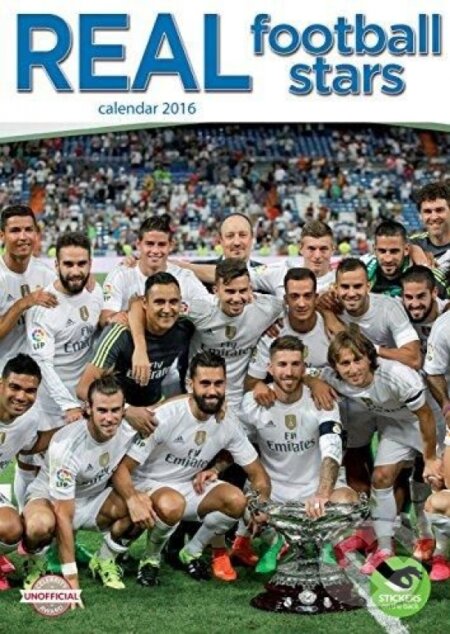 Kniha: Kalendář nástěnný 2016 - REAL MADRID (neuvedený autor). Helma, 2015 Kniha: Kalendář nástěnný 2016 - REAL MADRID (neuvedený autor). Helma, 2015
