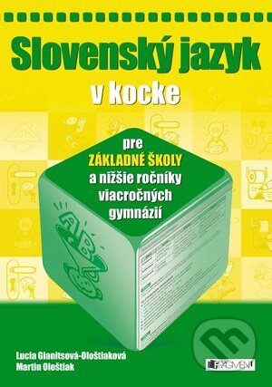 Kniha: Slovenský jazyk v kocke pre základné školy (Lucia Gianitsová-Ološtiaková a Martin Ološtiak). Fragment, 2018 Kniha: Slovenský jazyk v kocke pre základné školy (Lucia Gianitsová-Ološtiaková a Martin Ološtiak). Fragment, 2018