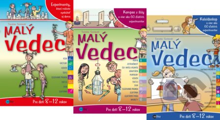 Kniha: Malý vedec 1-3 (kolekcia) (Tomislav Senćanski). Edika, 2018 Kniha: Malý vedec 1-3 (kolekcia) (Tomislav Senćanski). Edika, 2018