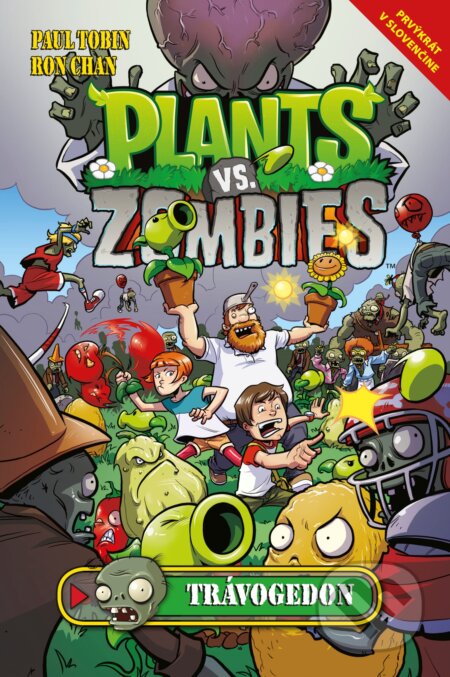 Kniha: Plants vs. Zombies: Trávogedon (Paul Tobin a Ron Chan). Computer Press, 2018 Kniha: Plants vs. Zombies: Trávogedon (Paul Tobin a Ron Chan). Computer Press, 2018