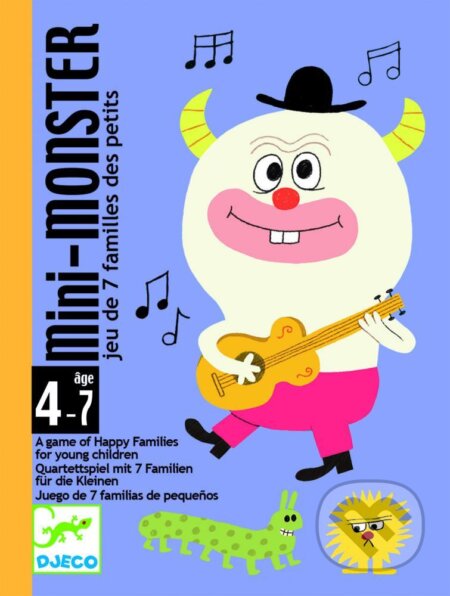Spoločenská hra: Mini Monster (Djeco). Djeco, 2018 Spoločenská hra: Mini Monster (Djeco). Djeco, 2018