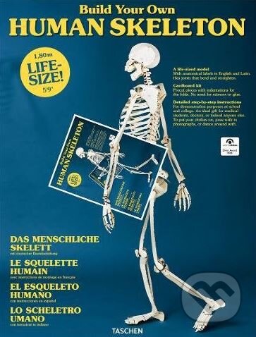 Kniha: Build Your Own Human Skeleton (Taschen). Taschen, 2018 Kniha: Build Your Own Human Skeleton (Taschen). Taschen, 2018