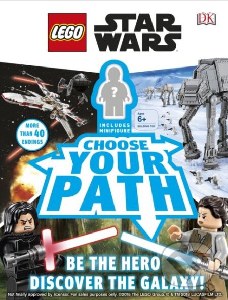 Kniha: LEGO Star Wars Choose Your Path (Simon Hugo). Dorling Kindersley, 2018 Kniha: LEGO Star Wars Choose Your Path (Simon Hugo). Dorling Kindersley, 2018