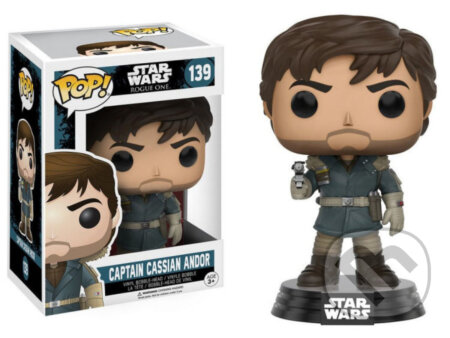 Funko POP! Kapitán Cassian Andor - Star Wars (HCE). HCE, 2018 Funko POP! Kapitán Cassian Andor - Star Wars (HCE). HCE, 2018