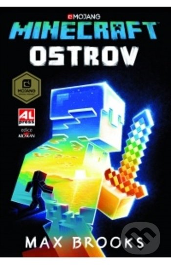 Kniha: Minecraft - Ostrov (Max Brooks), 2017 Kniha: Minecraft - Ostrov (Max Brooks), 2017