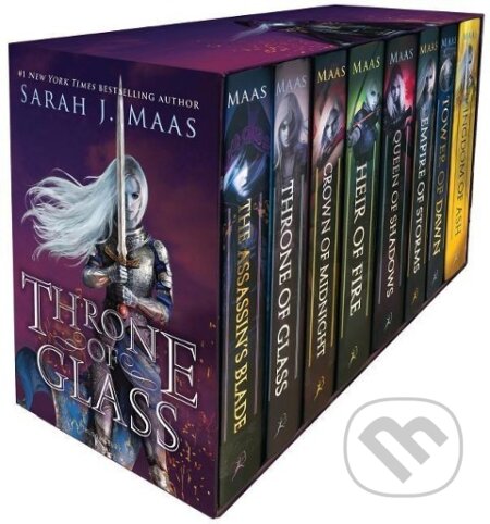 Kniha: Throne of Glass Box Set (Sarah J. Maas). , 2019 Kniha: Throne of Glass Box Set (Sarah J. Maas). , 2019