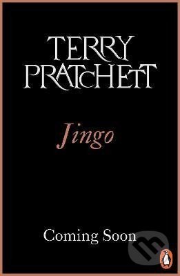 Kniha: Jingo: (Discworld Novel 21) (Terry Pratchett). Transworld, 2023 Kniha: Jingo: (Discworld Novel 21) (Terry Pratchett). Transworld, 2023