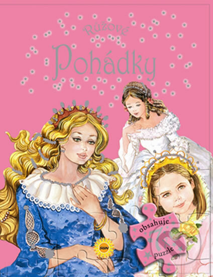 Kniha: 7x puzzle - Růžové pohádky - Princezny (SUN). SUN, 2007 Kniha: 7x puzzle - Růžové pohádky - Princezny (SUN). SUN, 2007