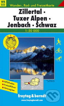 Kniha: 151 Zillertal, Tuxer Alpen, Jenbach, Schwaz 1:50 000 (freytag&berndt). freytag&berndt, 2017 Kniha: 151 Zillertal, Tuxer Alpen, Jenbach, Schwaz 1:50 000 (freytag&berndt). freytag&berndt, 2017