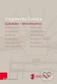 Kniha: FrC 16.5 Eubulides - Mnesimachos (Virginia Mastellari). Vandenhoeck & Ruprecht, 2019 Kniha: FrC 16.5 Eubulides - Mnesimachos (Virginia Mastellari). Vandenhoeck & Ruprecht, 2019
