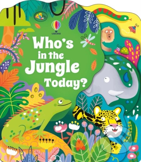 Kniha: Who's in the Jungle Today? (Alice Beecham). Usborne, 2025 Kniha: Who's in the Jungle Today? (Alice Beecham). Usborne, 2025